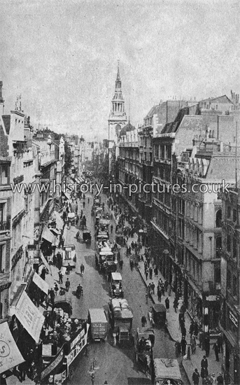 Cheapside, London, c.1920's.